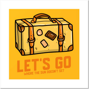 LET'S GO Posters and Art